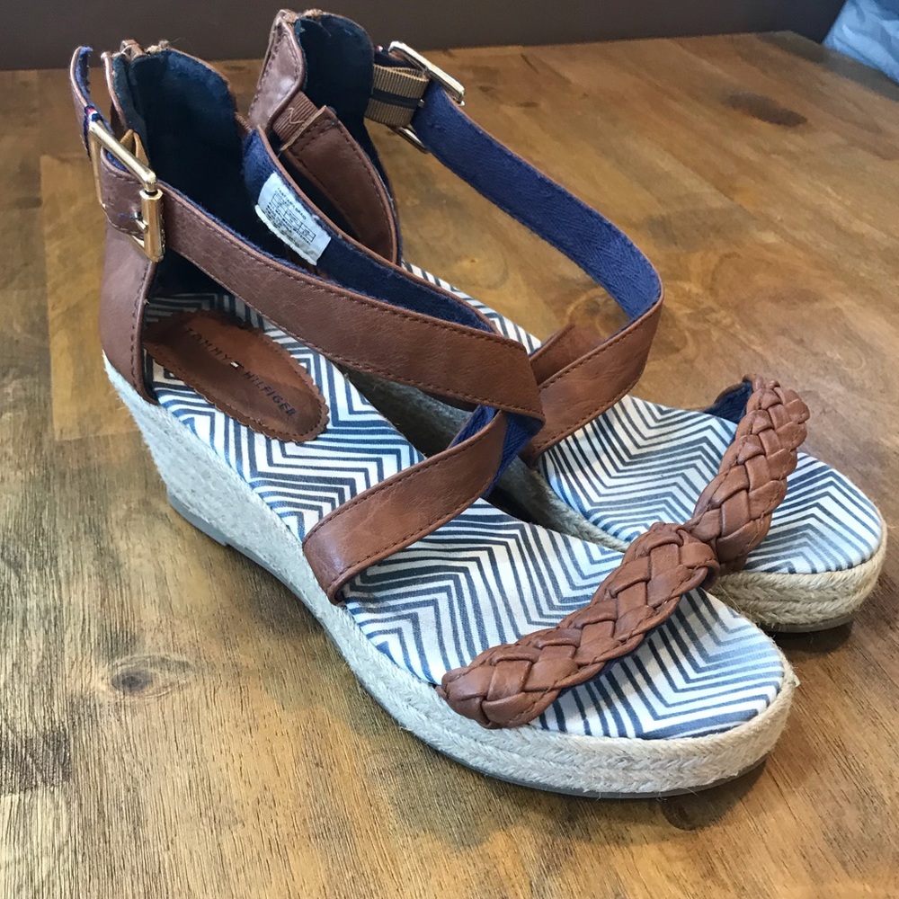Tommy Hilfiger Anastasia Braided Wedge Espadrille